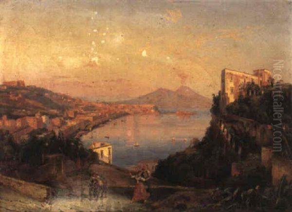 Castel Dell'oro From Posillipo - view 1