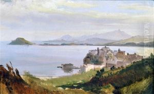 Capo Miseno E Golfo Di Pozzuoli by Giacinto Gigante
