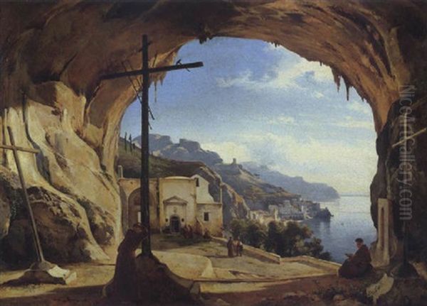 Amalfi Dalla Grotta Dei Cappuccini - view 1