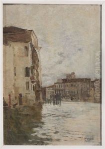 Venetian Canal Scene Venetian Canal Scene