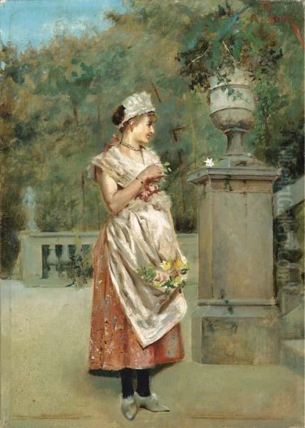 The Flower Girl - view 1