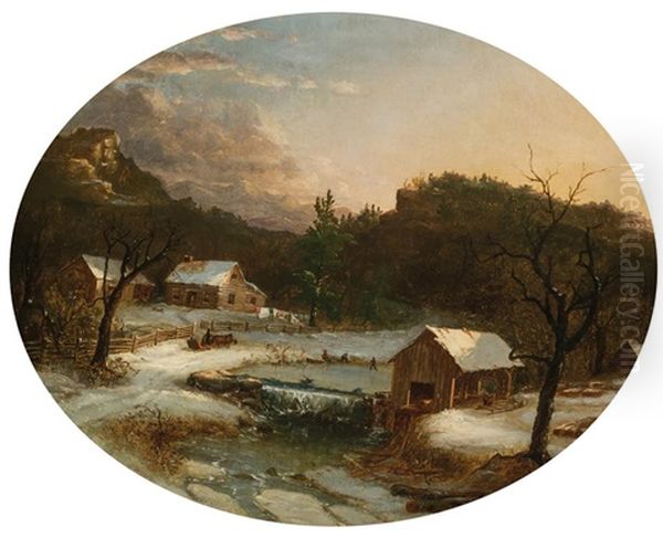 The Farm In Winter - view 1