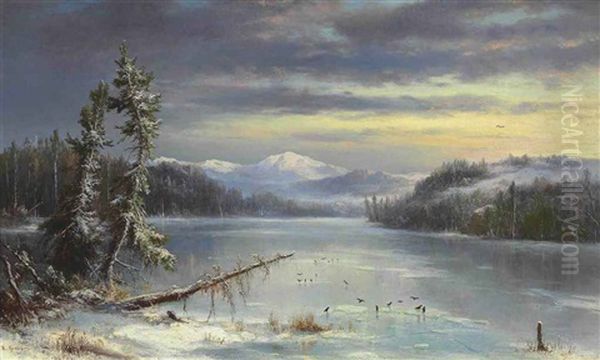 Snowy Landscape - view 1