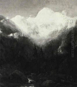 The Jung Frau, Switzerland by Regis Francois Gignoux