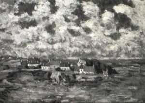 Ile Brehat, France by Clarence Montfort Gihon