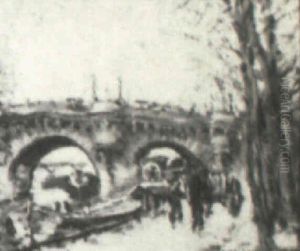 Boulevard St. Jacques by Clarence Montfort Gihon