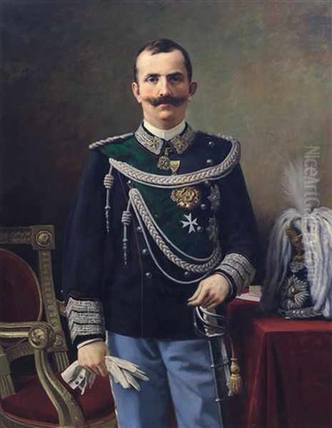 Ritratto Del Re Vittorio Emanuele Iii - view 1