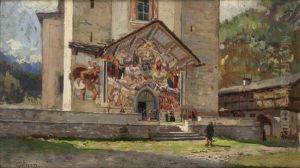 La Chiesa Di Riva Di Valdobbia (valsesia) by Pier Celestino Gilardi