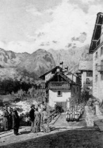 Jour De Procession, Campertonio, Provincia De Novara by Pier Celestino Gilardi