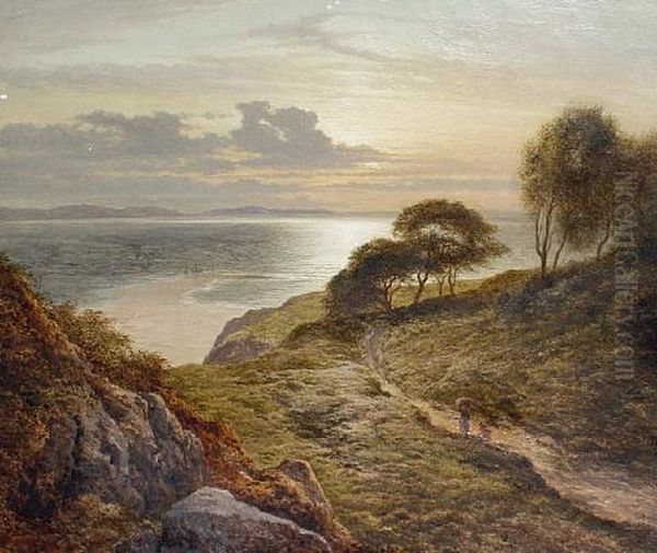 Near Lydstop, Tenby Coast (+ Near Mill Mouth, North Devon Coast; Pair) - view 1