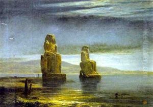 The Plain Of Thebes At Midnight by Arthur Gilbert