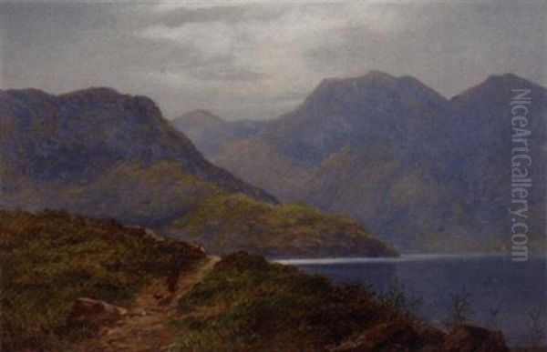 The Road Up Snowdon, North Wales - view 1
