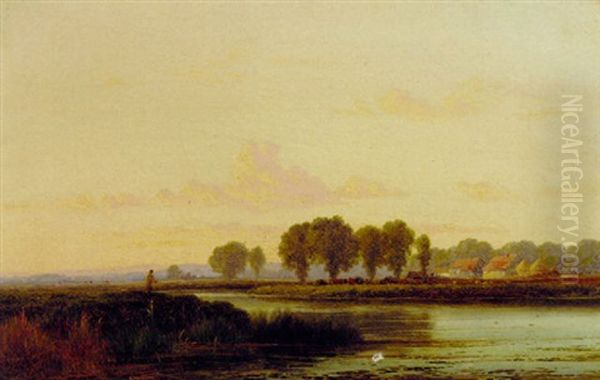 Evening On The Thames - view 1