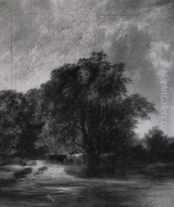 On The Loddon, Berkshire by Arthur Gilbert