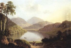 Hawes Water From Fordingdale Beck by Joseph Francis Gilbert