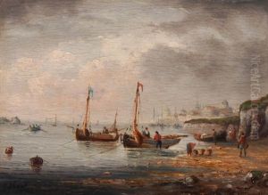 Kustenlandschaft by Pierre Julien Gilbert