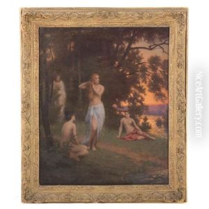 Bathers By The Lake Bathers By The Lake