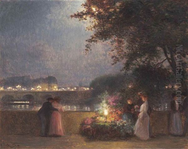 Marche Aux Fleurs, Pont Neuf - view 1