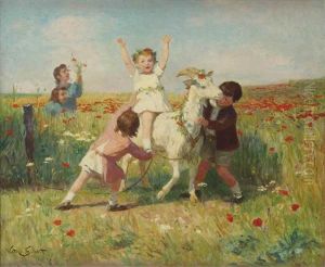Playtime by Victor Gabriel Gilbert