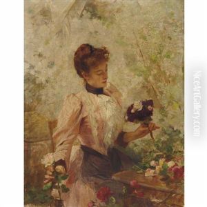 The Bouquet by Victor Gabriel Gilbert
