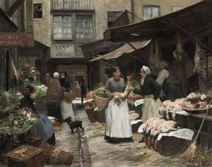 Market Day by Victor Gabriel Gilbert