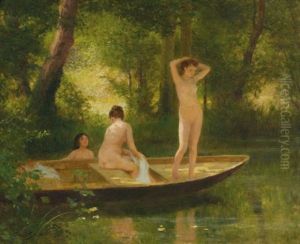 Les Baigneuses by Victor Gabriel Gilbert