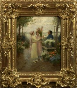 Les Glaieuls by Victor Gabriel Gilbert