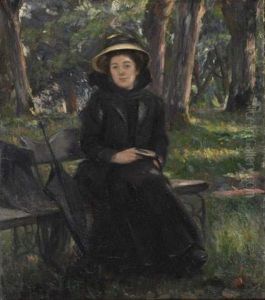 Le Grand Repos Dominical, Mrs. Victor Gilbert by Victor Gabriel Gilbert