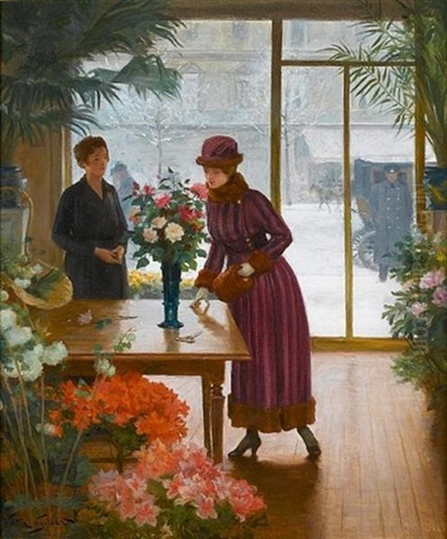 Buying Flowers - view 1