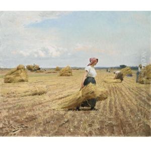 The Harvest by Victor Gabriel Gilbert