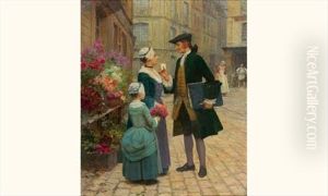 Pour La Fiancee by Victor Gabriel Gilbert
