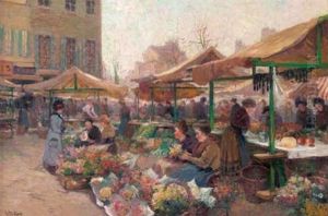 Scene De Marche by Victor Gabriel Gilbert