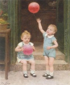Enfants Aux Ballons