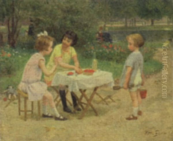 Lunch Time In The Park - view 1