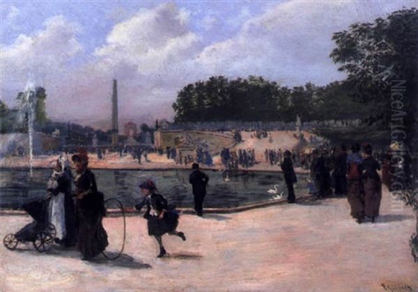 Tuileries Gardens - view 1