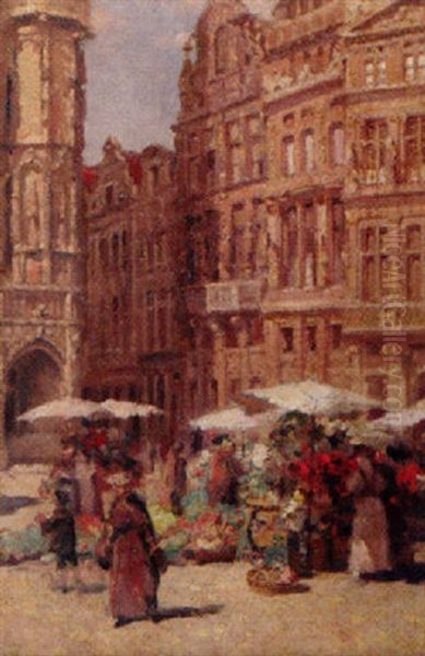 French Market Scene - view 1