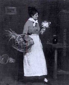 In The Pantry by Victor Gabriel Gilbert