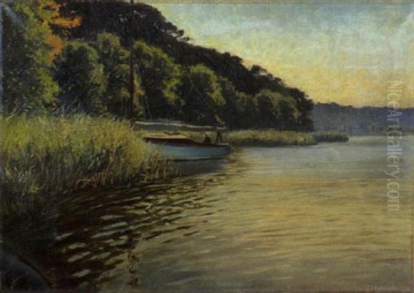 Segelboot Am Ufer Des Wannsees - view 1