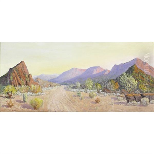 A Western Desert Landscape - view 1