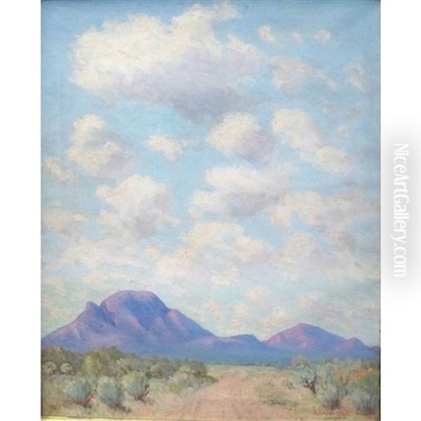 Desert Clouds, Wildcat Mountain Tucson Range - view 1