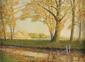 Early Fall Landscape by Robert Fletcher Gilder