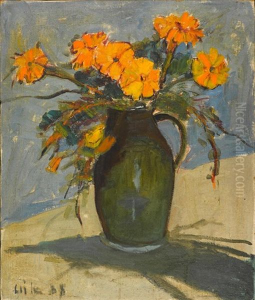 Still Life With Marigolds - view 1
