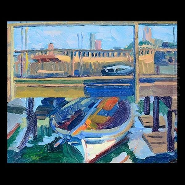 Moored Boats, Fisherman's Wharf - view 1