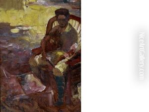Portrait Of August Gay by Selden Connor Gile