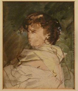 Female Portrait by Guido Bach