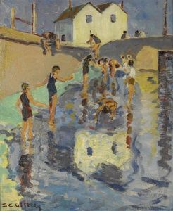 The Bathers by Selden Connor Gile
