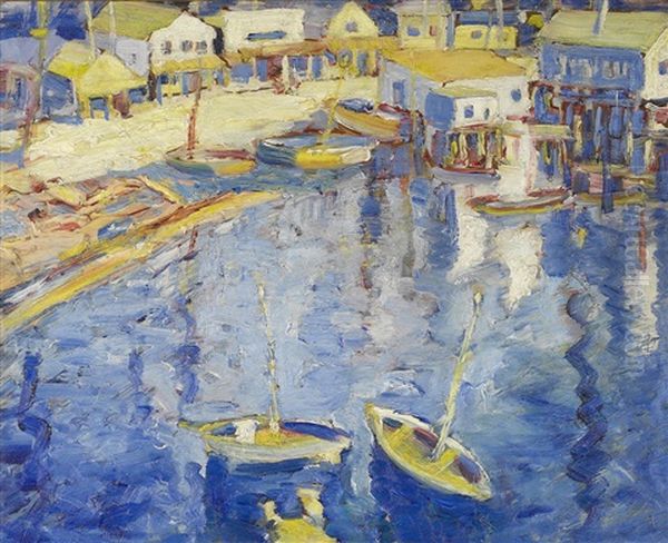 Main Street, Tiburon, With Boats - view 1
