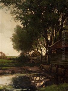 Farmstead by Johannes Martinus Bach