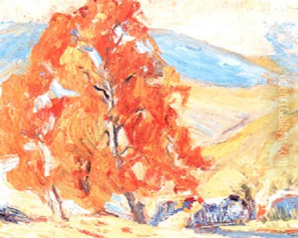 Ranch Scene In Fall - view 1