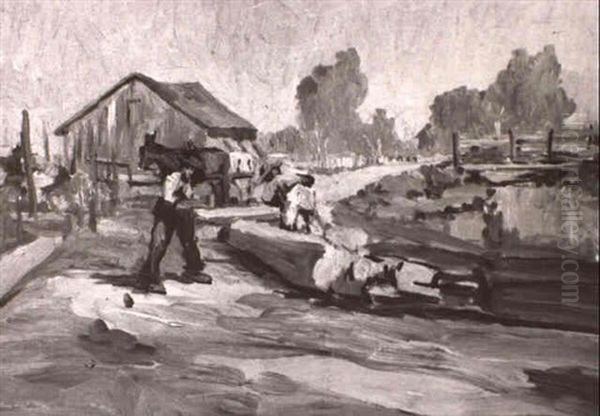 Men Working On A Ranch - view 1